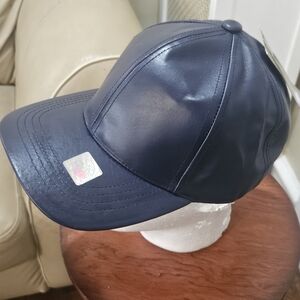Leather cap